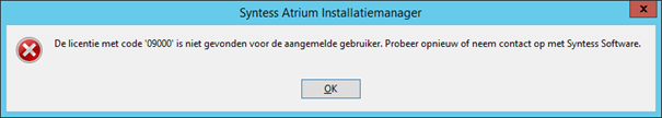 ImLicentieNietGevonden